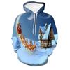 3D Printed Christmas Hoodie For Men Casual Santa Claus New In Hoodies & Sweatshirts Loose Oversized Mens Graphic Pullovers