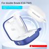 Silicone Earphone Cover with Carabiner Headphone Protective Case for Bowie E16 TWS