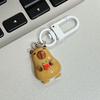 Kawaii Креативный брелок-подвеска Capybara Милый мультяшный автомобильный брелок-подвеска Украшение для рюкзака Аксессуары Подарки
