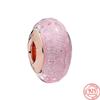 925 Sterling Silver Glass Beads Charms for Jewelry DIY Making Fit Original Bracelets Bangles for Women Gift