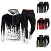 Tracksuit  Men Sets Autumn Winter Hoodies Pants 2 Piece Set 2023 Running Hoody Mens Brand Sweatshirt Sport Joggers Sweatpants Suit Male