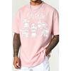 Korn Cartoon T-Shirt Men Women Oversized Streetwear Y2k Hip Hop Harajuku High Quality Short Sleeve Casual Loose Female Male Clothing