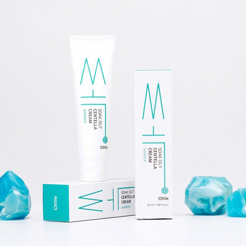 Ottie Крем-барьер Soak Out Centella