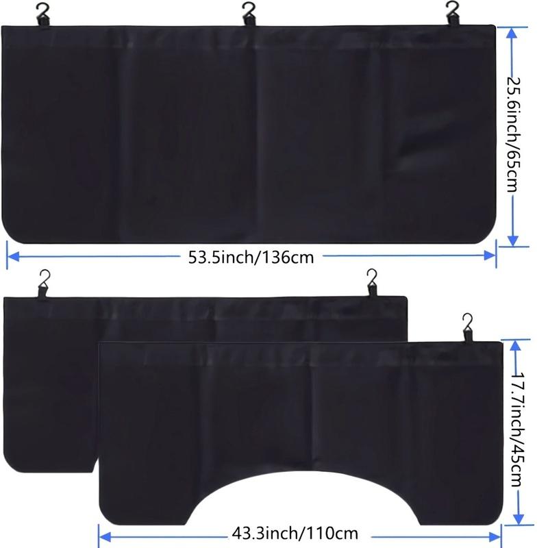 Three-Piece For Auto Maintenance Protective Pad Set with Water Resistance Scratch Protection and Hook Adjustability