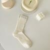Season Thin Stacking Socks Hollow Versatile Socks Wind Sweet Medium Tube Socks