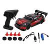 1/24 Радиоуправляемая Дрифт Гоночная Машина Высокоскоростная Полноприводная Перезаряжаемая Игрушка Машина с Пультом Управления со Светом
