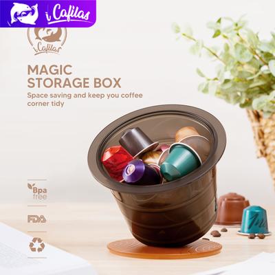 [CBMB] Держатель для кофейных капсул, диспенсер, подставка с вертикальной разгрузкой, коробки-органайзер, корзина для хранения, ABS для Nespresso Dolce Gusto Vertuoline