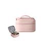 Aylashine Makeup Makeup Bag with Freestanding Round Makeup Cosmetic Vanity Small Item Large Vertical Small Pouch, Handle, Divider, Women's Pouch,