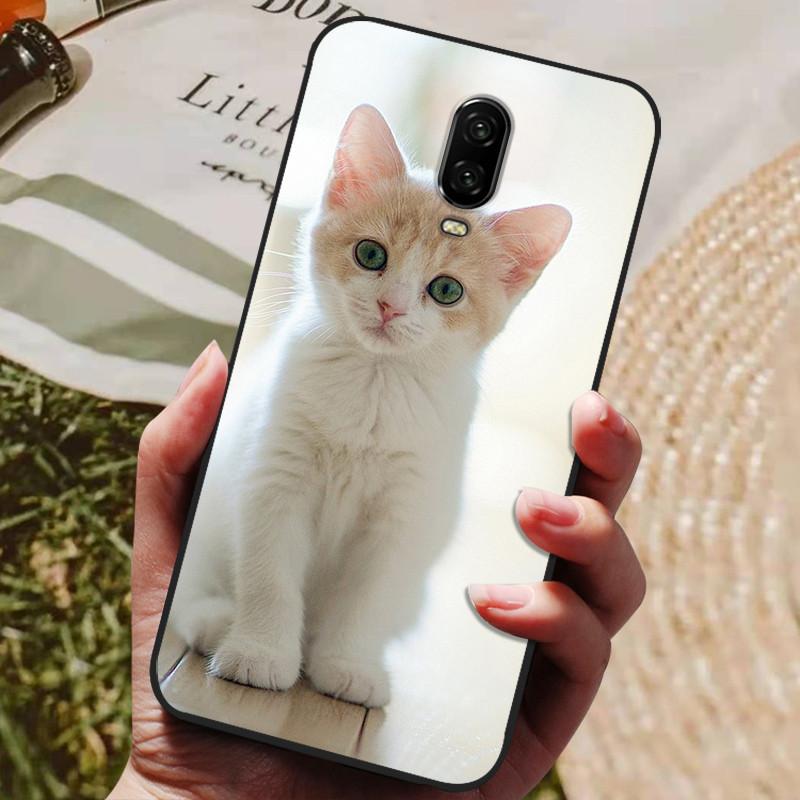 Чехол для Oneplus 6 6T Силиконовый Мягкий ТПУ Задняя Крышка Чехол для Телефона Для One Plus Oneplus 6t 6 T Чехол Черный Чехол Coque Fundas Capa