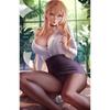 Print Lucy Rebecca Nude 3D Sexy Anime Girl Art Posters HD Wall Art Canvas Painting Living Room Home Decor Hang Picture