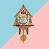 Кукушка Настенные часы с кукушкой, колокольчик, будильник, ретро-часы, деревянные часы для гостиной