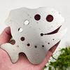 Herb Leaf Stripping Tool Stainless Steel Small Kitchen Gadget Multipurpose Cutter 11 Holes for
