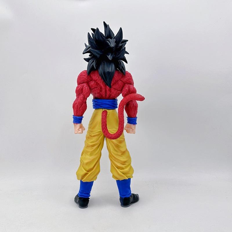 32 СМ Аниме Dragon Ball GT Сон Гоку Супер Сайян 4 Стоячая Модель Игрушка Подарок Коллекция Фигурка Действия ПВХ Экстра Большой Модель