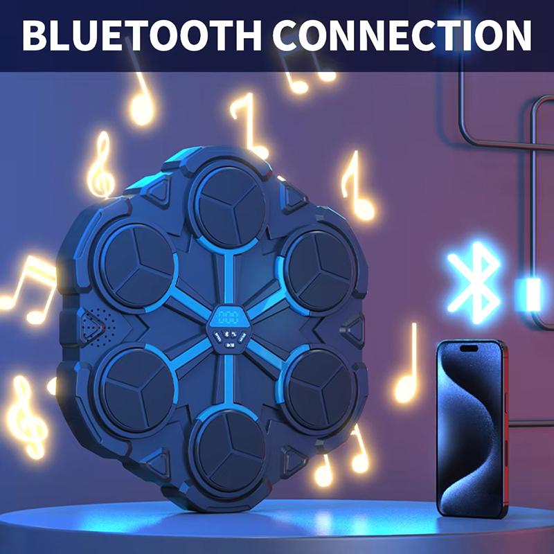 Музыкальный боксерский тренажер Bluetooth Музыкальный боксерский тренажер для взрослых детей Настенный Умная музыкальная боксерская игра Боксерское оборудование