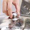 1 Set 30cm Double-Flavoured Pot with Lid Binaural Anti-scalding Stainless Steel Induction Cooker Compatible Single-layer Thicken Soup Hot Pot