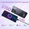 Smartphone - OUKITEL - C51 - 18Go RAM - 128Go - 6.8 Pouces - 5150mAh - Dual SIM - GPS
