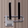 4Digit Lengthened U-shaped Lock Adjustable Password Lock Head Portable Combination Padlock  Gym