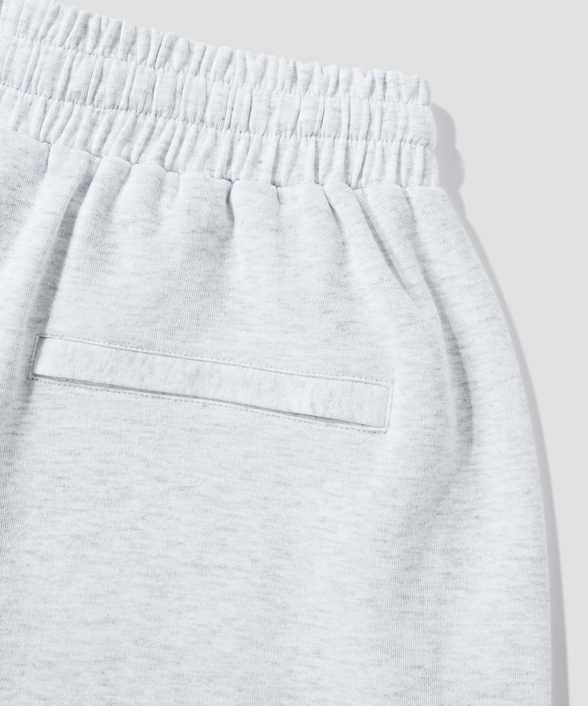 AGOD Balloon Cut Wide Sweatpants [White Melange]