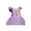 [TaiTas] princess dress cosplay child one piece tulle (130, Rapunzel)