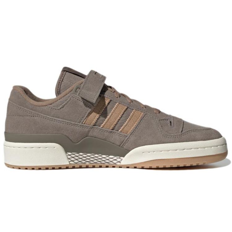 adidas Originals Forum 84 Low Вельвет Земля Замша Ретро Повседневные Прочные Легкие Низкие Кроссовки Унисекс Коричневый GX4564