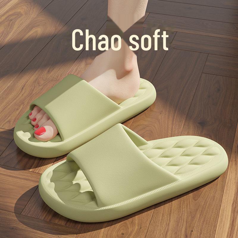 Мужские нескользящие сандалии для ванной комнаты - удобные летние тапочки с мягкой подошвой