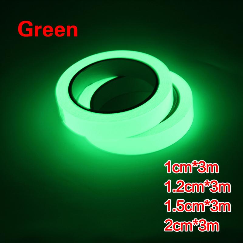 Emergency Logo In The Dark Stickers Decorative Glow Luminous Tape Self-Adhesive Party Supplies