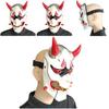 Scary Halloween Mask For Costume Parties With Resin Demon Face Design For Festivals