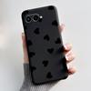 Чехол для телефона TCL T-Mobile Revvl 8 T Phone 3 Чехол Роскошный Милый Любовь Кролик Забавный Черный ТПУ Мягкий Силикон Защитная Задняя Крышка