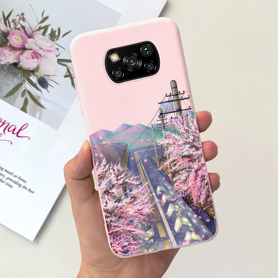 Case For Xiaomi Poco X3 Pro NFC Phone Cover Lovely Dinoaur Butterfly Silicone Soft Cases For Xiaomi Poco X3 GT X3Pro X3NFC Coque