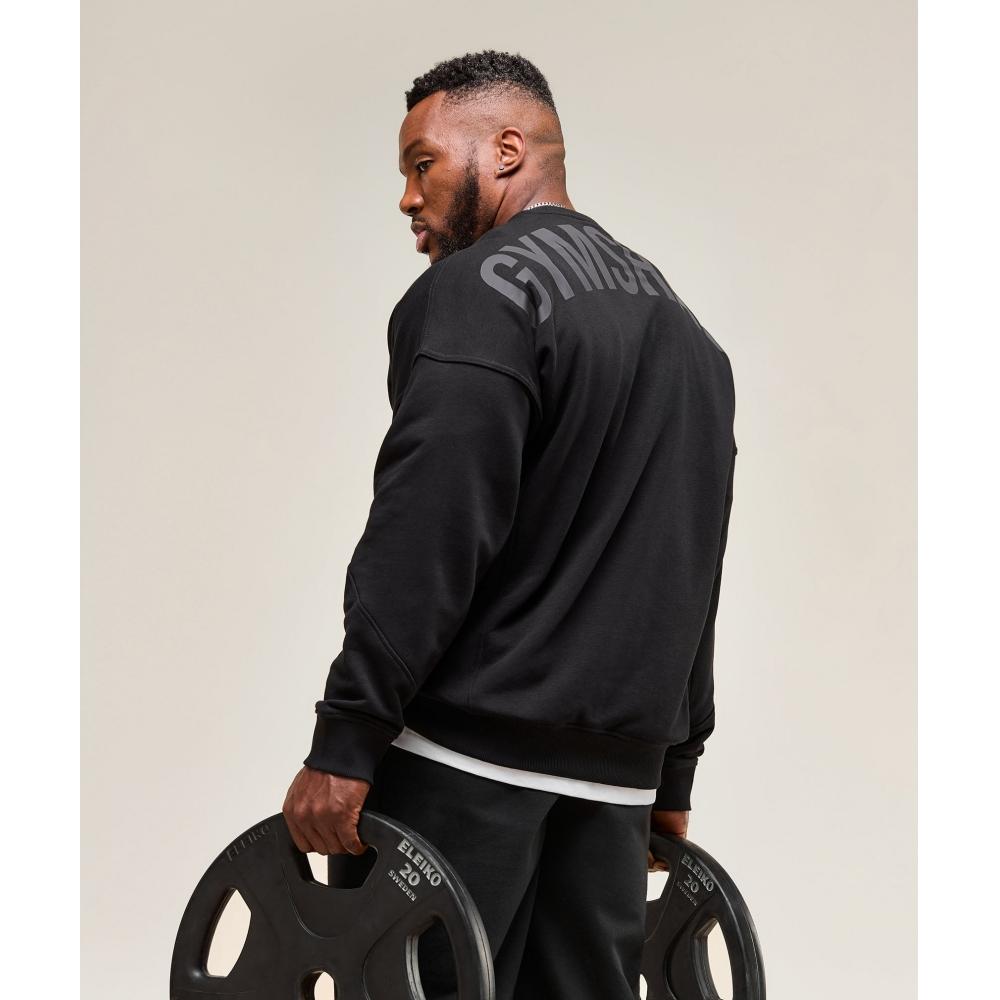 Gymshark Power Crew Черный A2c9g Bb2j