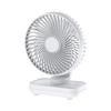 Настольный вентилятор, Тихий USB, Маленький настольный вентилятор, Встроенный аккумулятор 4000 мАч, 12 часов непрерывного использования, 4 уровня регулировки воздушного потока, Зарядка от USB, Мощный,