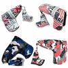 Select Plaza Putter Cover Custom with Key Ring Pin Type for Scotty Cameron Odyssey Magnet Type Union FlagCamouflageAmerican (USA) Golf