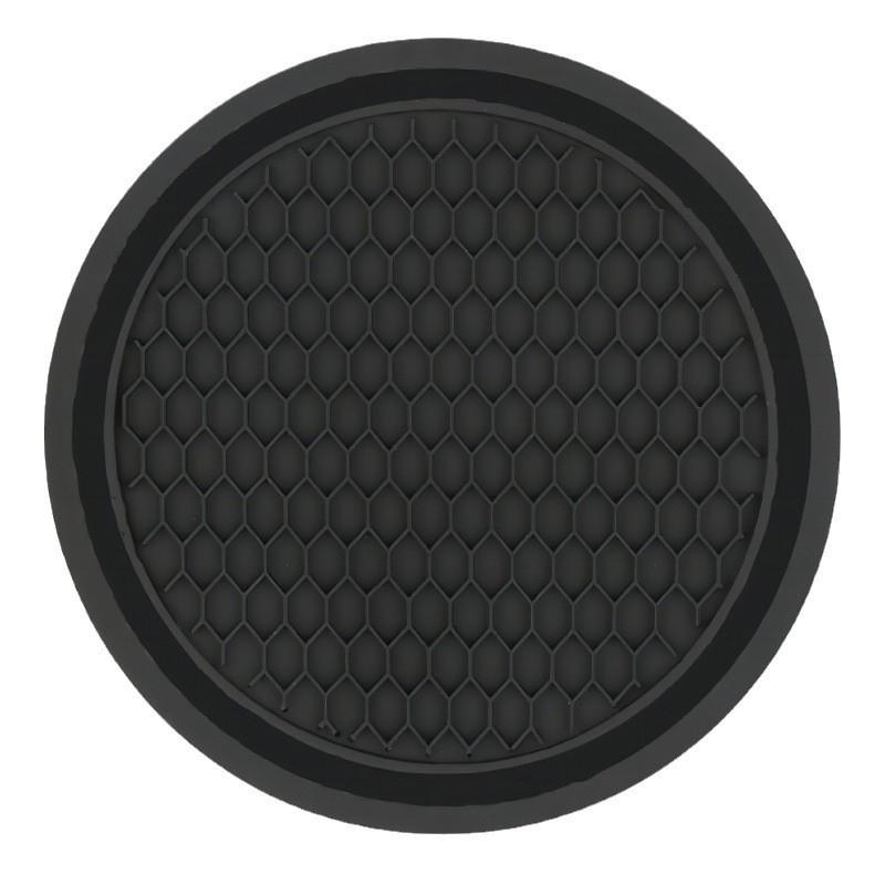 Подставка для автомобильной чашки, 4 шт. Универсальный автоматический нескользящий держатель для чашки, встроенный в силиконовые украшения, коврик для аксессуаров для салона автомобиля