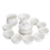 Chaxun Dehua White Porcelain Gold-Painted Zen Tea Collection