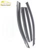 19 A6L Rain Deflectors with Plastic Bright Strips - Trim Decoration Stickers for Exterior.