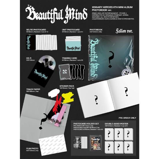 ФОТОКНИГА Ver Xdinary Heroes 6th Mini Album Beautiful Mind