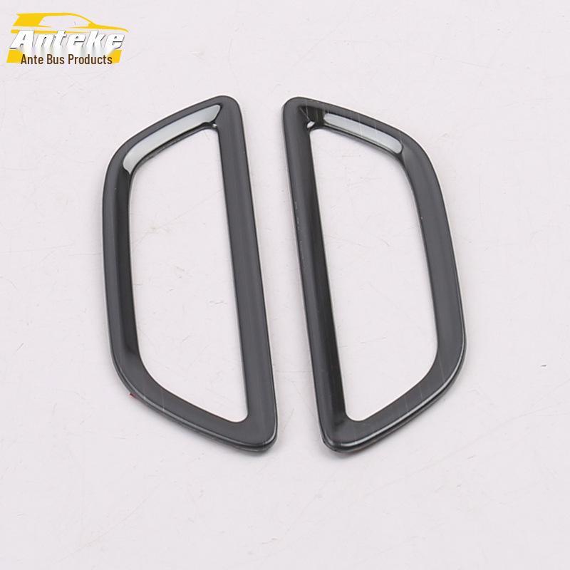 Fits 2019 Jiaji: Front A-Pillar Air Outlet Trim Ring & Cold Air Patch
