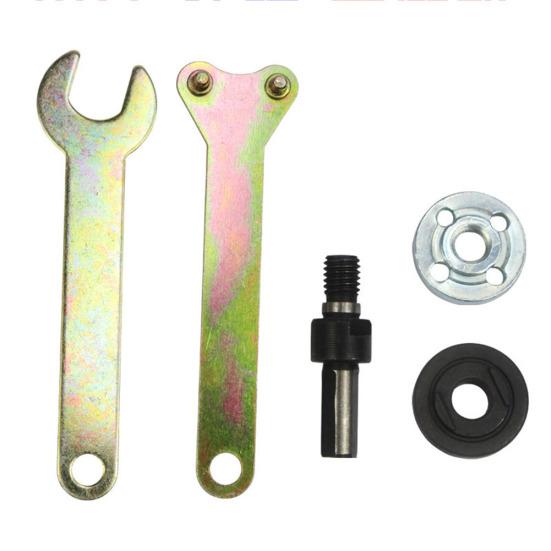 5Pcs 6mm/10mm Electric Drill Variable Angle Grinder Connecting Rod Converter Set