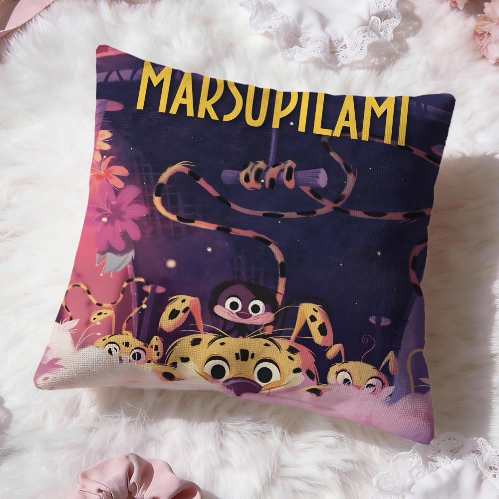 Чехол на подушку Аниме M-MarsupilamiS Премиум-комфорт Двусторонний чехол для подушки - Дизайн «Два в одном» для любой комнаты и салона автомобиля