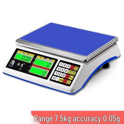 Торговые электронные весы Haizhan с подсчетом 7,5 кг / 0,05 г (Китайская версия)