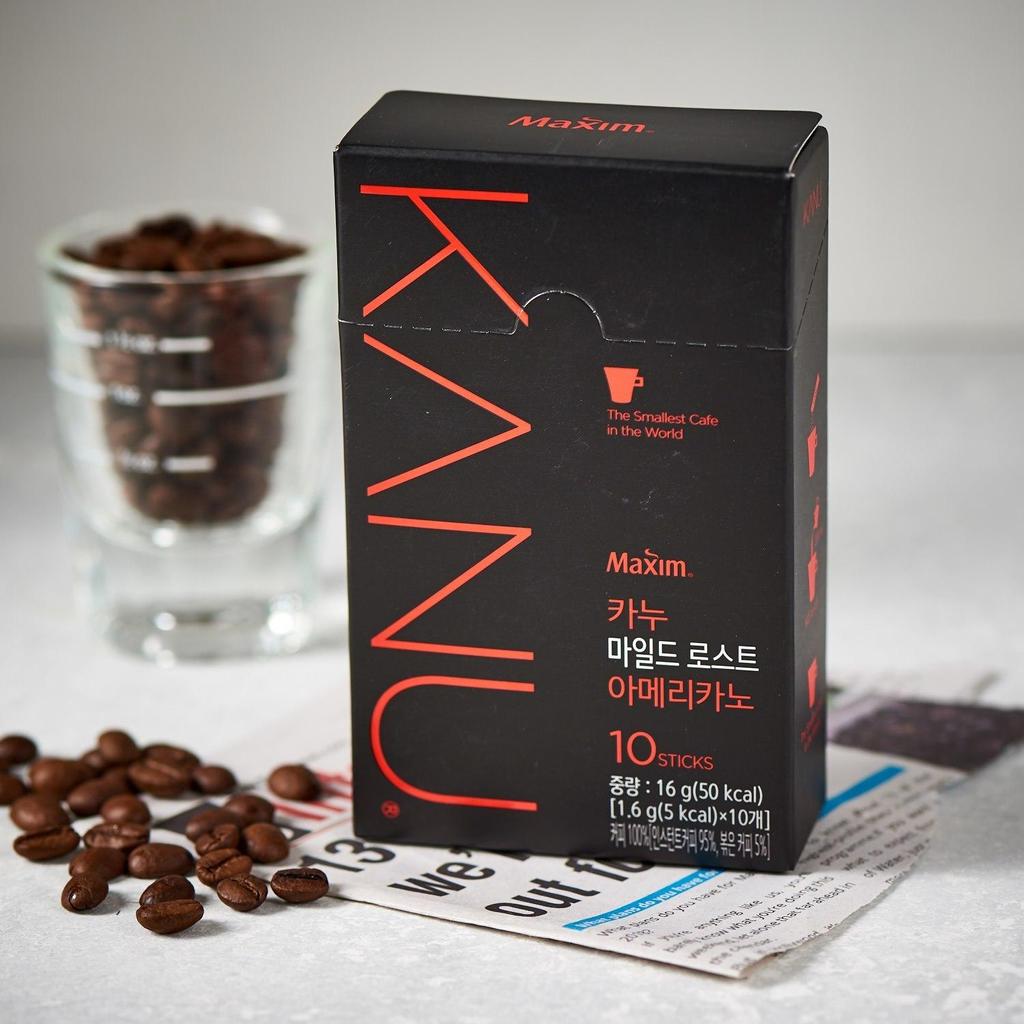 Dongsuh Максим Кану Мягкое обжаренное американо в мини-размере (0,9 г каждая палочка)