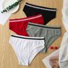 High Waisted Briefs Seamless Underwear Women's Panties Pure Cotton Crotch Female Underpant Sexy Breathable Seamless Pantys