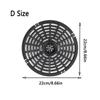Круглый коврик для аэрофритюрницы Квадратная корзина-гриль Антипригарная сковорода-фритюрница Гриль-сковорода для аэрофритюрницы Запасной противень