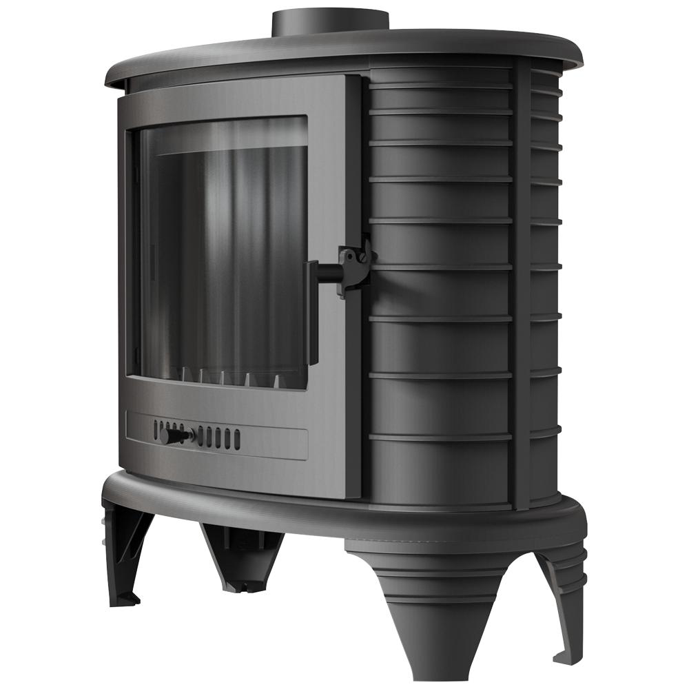Wood Burning Cast Iron Stove KRATKI K8 Ø 130 9 kW