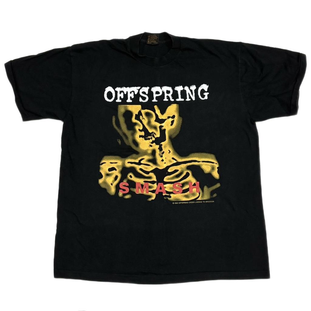 OFFSPRING SMASH Album 90s Vintage Punk Rock Band XL Single Stitch Shirt REPRINT