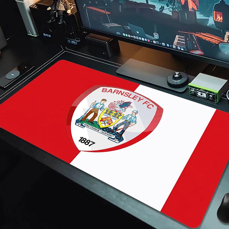 Barnsley Fc Mouse Pad Large Gaming Table Cushion Nonslip Laptop Tablet Big Mousepad Xxl Mat Mini Pc Playmat With Lock Edge