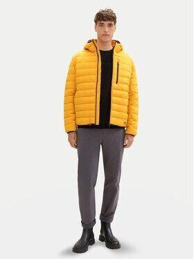 Mid-season Jacket Tom Tailor Denim Light Jacket with Hood (1041340) Classic Orange