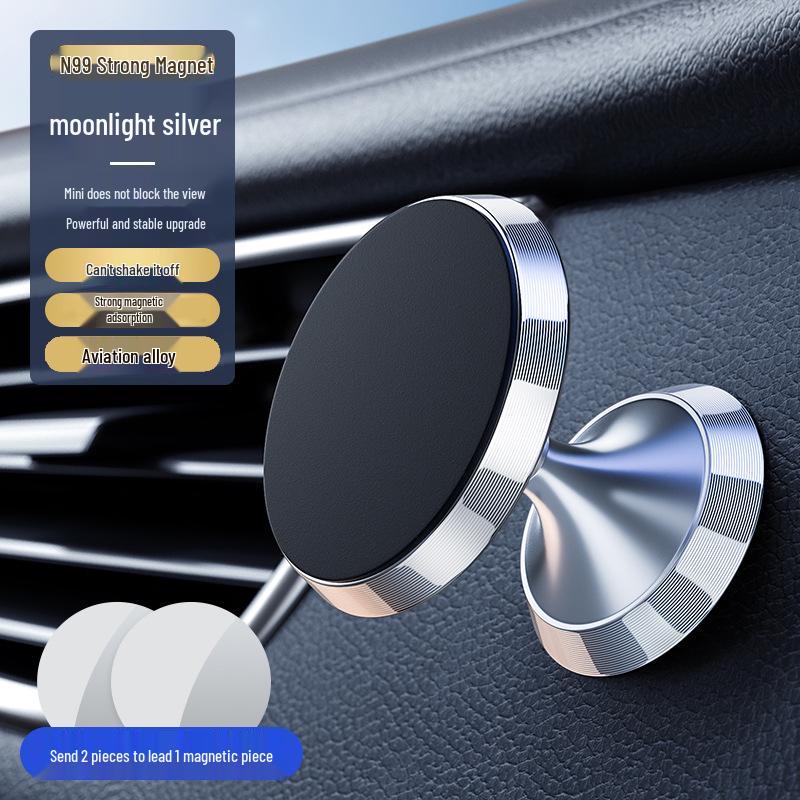 Магнитный держатель для телефона в автомобиль на присоске и для крепления на приборной панели