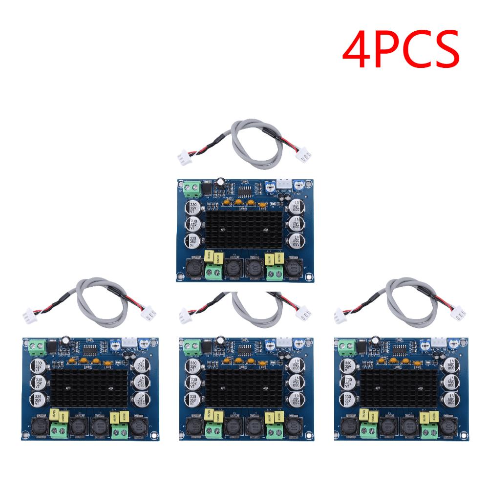 XH-M543 Модуль стереоусилителя звука 2*120 Вт Сделано в Китае TPA3116D2 DC 12-26 В 2 канала Электронные компоненты