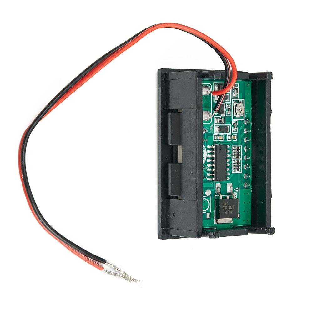 Мотоциклетный вольтметр Цифровой сборщик напряжения Электромобиль